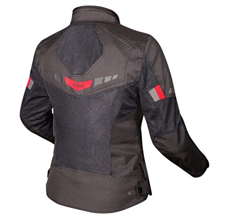 LS2 BLADE AIR KADIN MONT SİYAH-KIRMIZI
