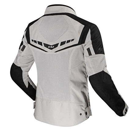 LS2 BLADE AIR KADIN MONT SİYAH-GRİ L