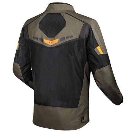 LS2 BLADE AIR MONT HAKİ-TURUNCU