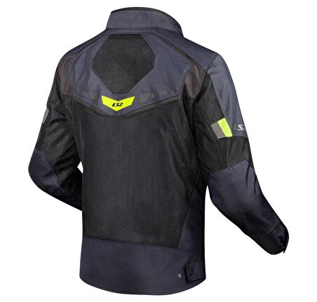 LS2 BLADE AIR MONT MAVİ-NEON SARI