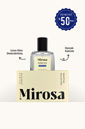 Mirosa Narco's Selective Dinlendirilmiş Kalıcı Erkek Parfümü Premium EDP 50ml S508