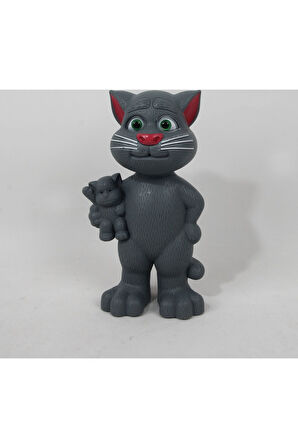 Can Ali Toys Robot Cat Tom Ses Kaydeden Şarkı Söyleyen Tom Kedi 23 cm