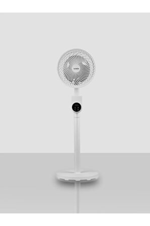 8 Inch Otomatik Sağ Sol Salınımlı Uzaktan Kumandalı Dokunmatik Ekran 86 Cm Zaman Ayarlı Vantilatör