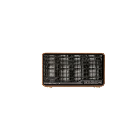 Edifier S300 80W RMS Bluetooth 5.4 Wi-Fi AirPlay Destekli Kablosuz Masaüstü Hoparlör – Hi-Res Audio, LDAC, USB-C/AUX - Kahverengi