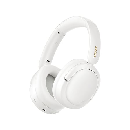 Edifier W800BT SE Bluetooth 5.4 Kablosuz Kulak Üstü Kulaklık – 45 Saat Pil, USB-C, AI Çağrı Gürültü Azaltma - Beyaz