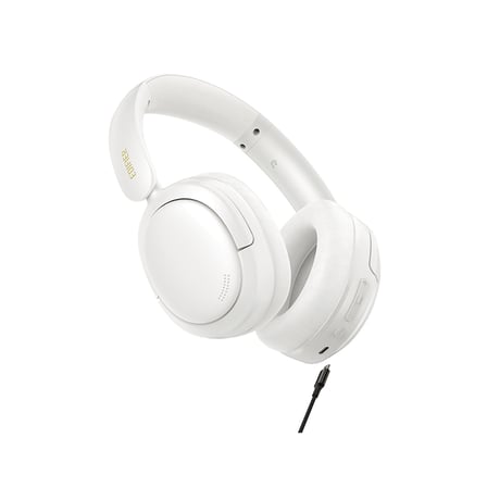 Edifier W800BT SE Bluetooth 5.4 Kablosuz Kulak Üstü Kulaklık – 45 Saat Pil, USB-C, AI Çağrı Gürültü Azaltma - Beyaz