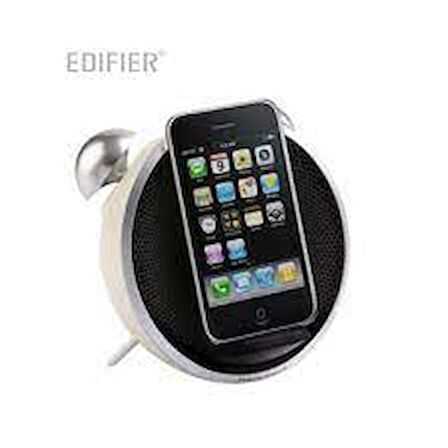 EDIFIER Image Series IF230W Tick-Tock Dock 9W FM Radyo, iPod, Hoparlör Beyaz, BLUETOOTH