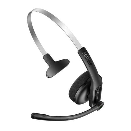 Edifier CC300 Bluetooth 6.0 Kablosuz Mono Çağrı Merkezi Kulaklığı – USB-C Dongle, AI Mikrofon Noise Cancelling, 36 Saat Konuşma - Siyah