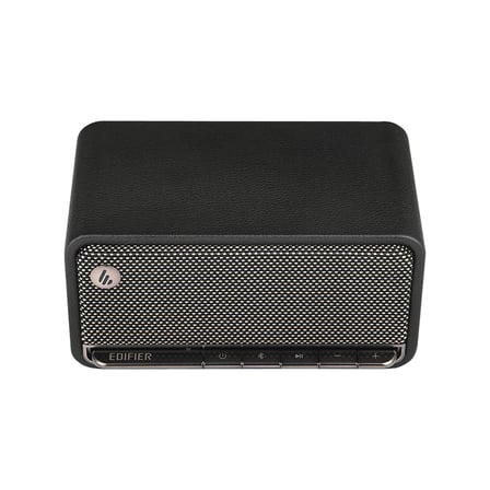 Edifier MP230 20W RMS Bluetooth 5.0 Retro Tasarımlı Taşınabilir Kablosuz Hoparlör – Ahşap Kabin, AUX/USB-C/TF Kart - Retro Siyah