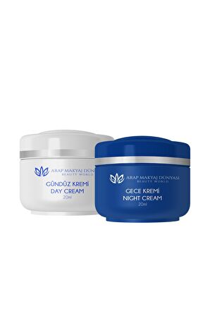 Aydınlatıcı Gece-Gündüz Siyah Nokta Kremi 2x20 ml