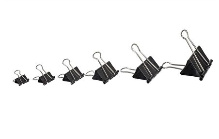 KRAF BINDER CLIPS 41 MM 441G 12Lİ