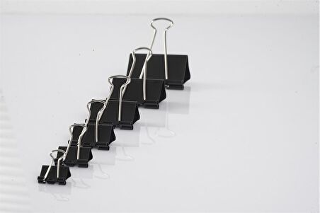 KRAF BINDER CLIPS 15 MM 415G 12Lİ