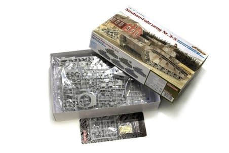 1/35 Neubau-Fahrzeug Nr.3-5 Tank Maketi, Dragon 6690
