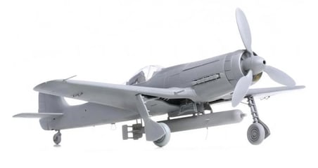 1/48 Focke-Wulf TA 152C-1/R14 Savaş Uçağı Maketi, Dragon 5573
