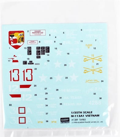 1/35 M-113A1 APC Vietnam Maketi, Academy 13266