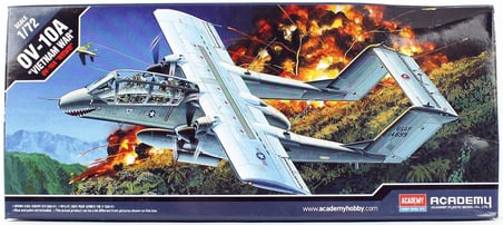Academy OV-10 Bronco Uçak Maketi 1/72 Gri