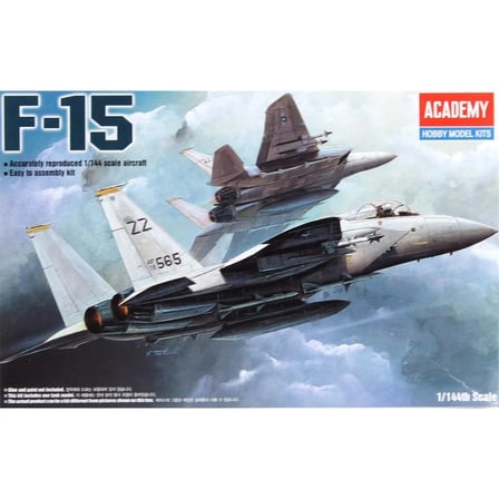 Academy F-15 Eagle Askeri Araç Maketleri 1/144 Gri
