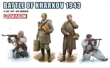 1/35 Kharkov Savaşı (1943) Asker Figür Maketi, Dragon 6782