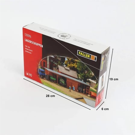 Faller 120096 Mağaza Sundurması Maketi 1/87 Ölçek
