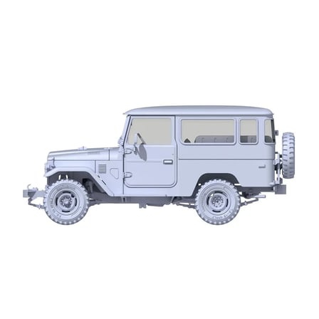 AK Interactive FJ43 Harttop Askeri Araç Maketi 1/35 Gri