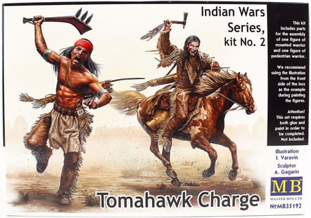 1/35 Hint Savaşı Serisi Tomahawk Figür Maketi, Master Box 35192