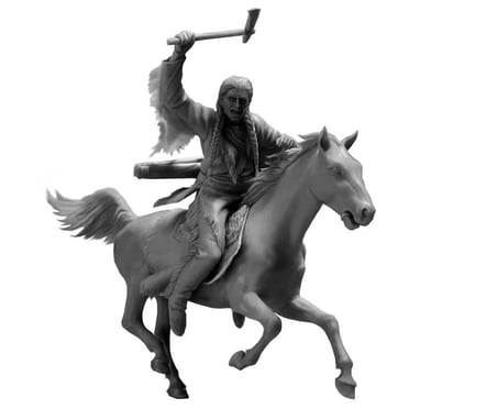 1/35 Hint Savaşı Serisi Tomahawk Figür Maketi, Master Box 35192