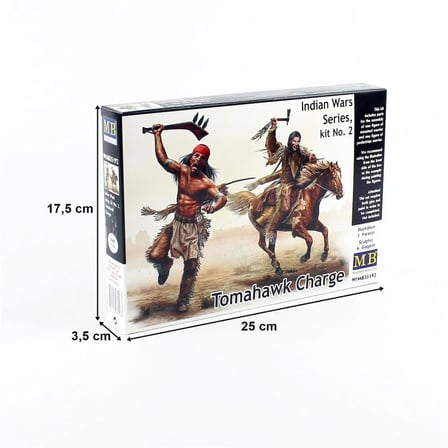 1/35 Hint Savaşı Serisi Tomahawk Figür Maketi, Master Box 35192