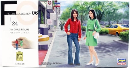 1/24 70 li Yılların Kızları Maketi, Hasegawa 29106