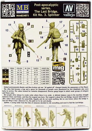 Master Box 24075 Son Köprü Kit 3 Figür Maketi 1/24 Ölçek