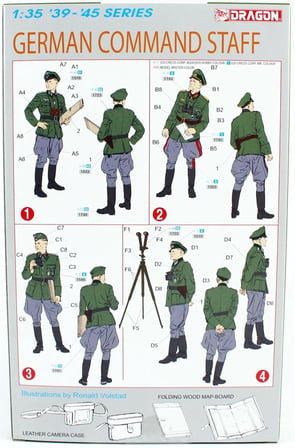 Dragon 6213 1/35 Alman Komutan Figür Modeli 1939-45