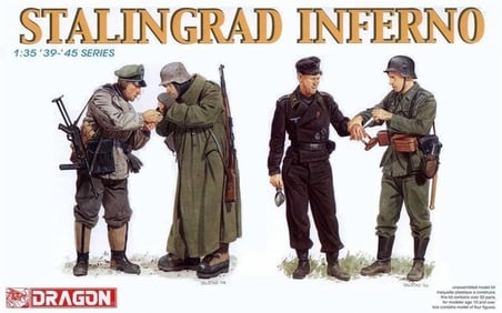 1/35 Stalingadr Cehennemi Asker Figür Maketi, Dragon 6343