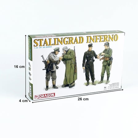 1/35 Stalingadr Cehennemi Asker Figür Maketi, Dragon 6343