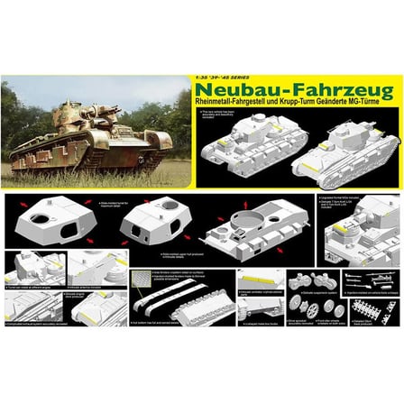 1/35 Fahrzeug Nr.2 Tankı Maketi, Dragon 6968