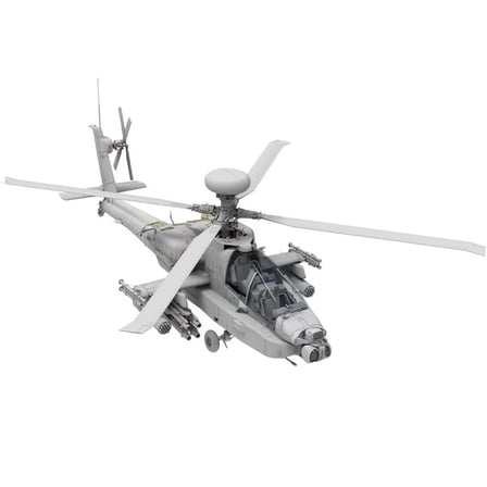 1/35 AH-64D Apache Longbow (J.G.S.D.F) Saldırı Helikopter Maketi, Takom 2607