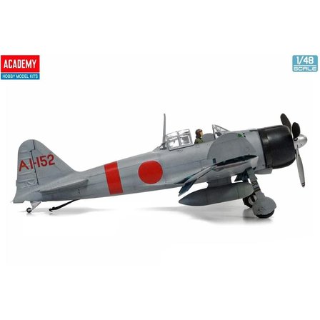 1/48 Mitsubishi A6M2b Model 21 Uçak Maketi, Academy 12352