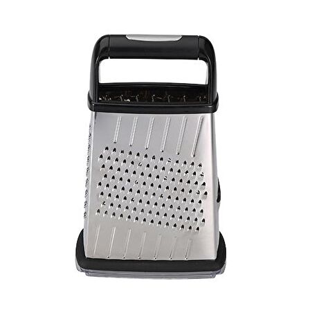 MasterPro 5502 Foodies Collection serisi Paslanmaz Çelik 4'ü 1 arada Rende,4 yönünde farklı kullanım,15x13,7x22,5 cm
