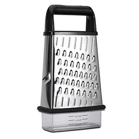 MasterPro 5502 Foodies Collection serisi Paslanmaz Çelik 4'ü 1 arada Rende,4 yönünde farklı kullanım,15x13,7x22,5 cm