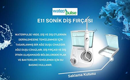 WaterPulse V600G Water Flosser Profesyonel Masajlı Diş/ Protez Bakım ve Ağız Duşu