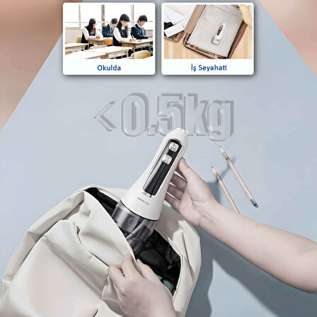 Waterpulse V580 Water Flosser Taşınabilir Şarjlı Masajlı Diş/Protez Bakım ve Ağız Duşu-Mor