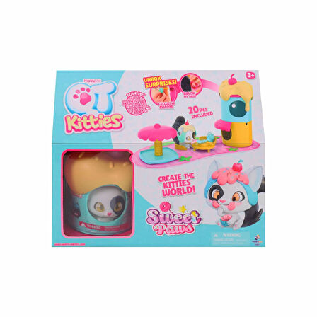 QT Kitties Dondurma Dükkanı Oyun Seti