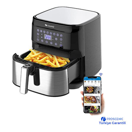 Proscenic T21 5.5 lt Yağsız Airfryer Siyah - Gri