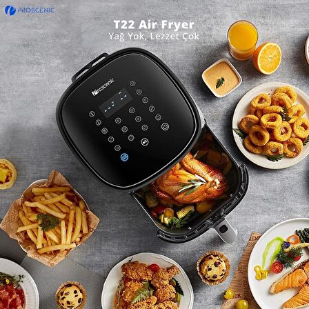 Proscenic T22 5 lt Yağsız Airfryer Siyah