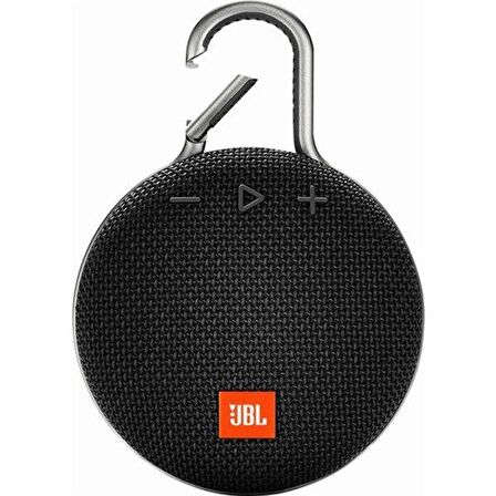 JBL Clip 3 IPX7 Su Geçirmez Taşınabilir Bluetooth Hoparlör - Siyah