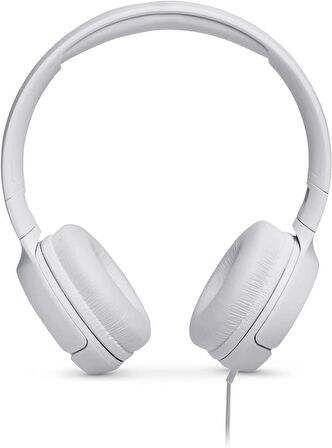 JBL Tune 500 Mikrofonlu Kulak Üstü Kulaklık White