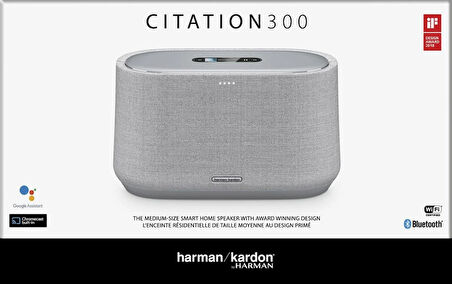 Harman Kardon Citation 300 Multiroom Bluetooth Hoparlör – Gri