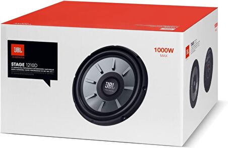JBL Harman Stage 1210d Çift Bobin 30 Cm Subwoofer Bas 1000 Watt