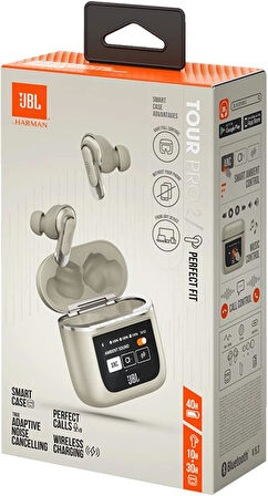 JBL Tour Pro 2 TWS Şampanya Kulak İçi Bluetooth Kulaklık Outlet