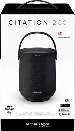 Harman Kardon Citation 200 Bluetooth, Smart Taşınabilir Hoparlör - Siyah