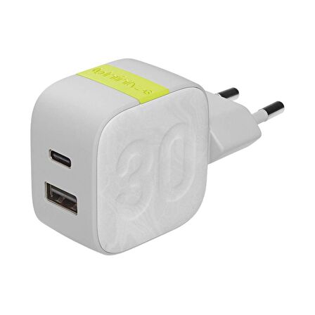 Infinity Lab InstantCharger 30W 2 USB Şarj Aleti Beyaz