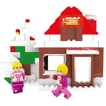 Ausini-Asya Brick 24401 Fairyland Serisi, Dağ Evi 130 Parça